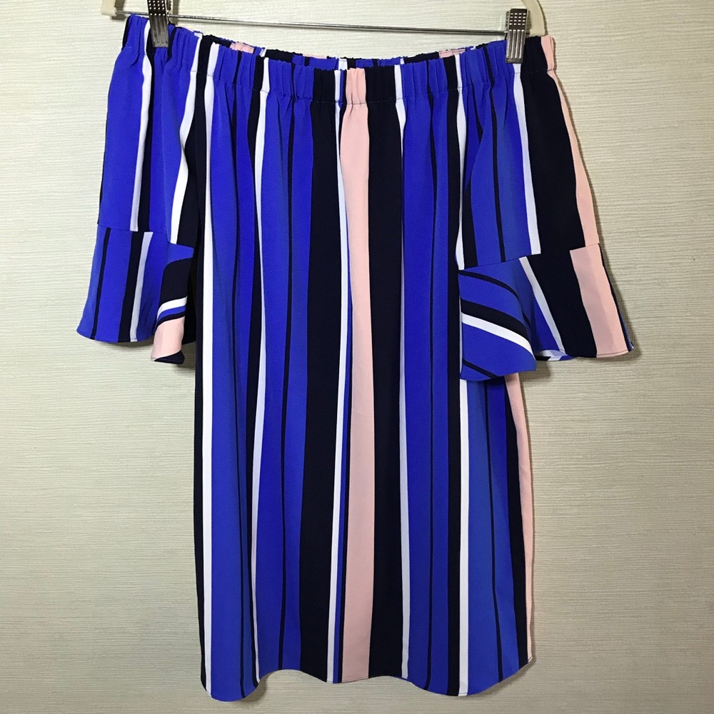 Romeo and Juliet Couture Striped Dress Sz M